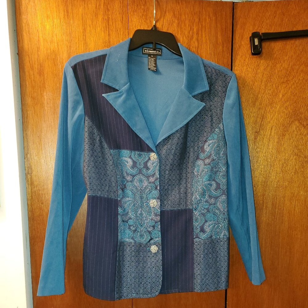 Teal jacket